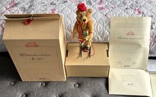 Steiff Christmas Sledge Set 2002 original box & certificate 