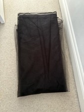 New  black net curtain ,please see size in my listing, Bargain