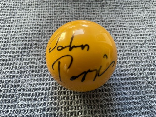 John parris signed snooker - signed,