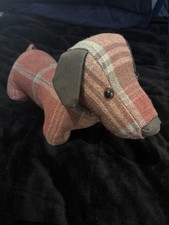 Next Dog Door Stop Tartan