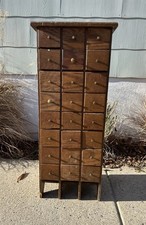 Antique VTG Apothecary Wood