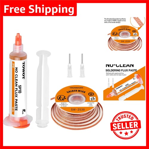 10ft solder wick braid 10cc - wick, &