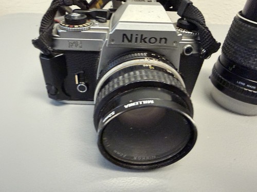 Nikon slr film camera black - nikon,