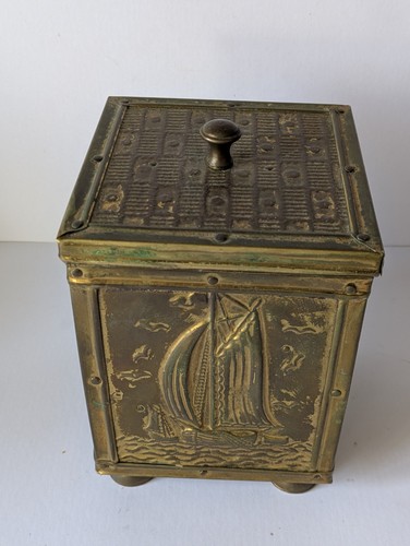 Edwardian art nouveau brass - edwardian, /