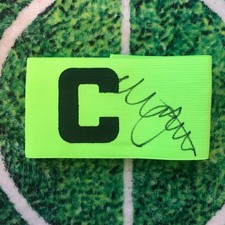 Nicky Butt Of England, Man UTD & Newcastle UTD Signed Captains Armband wCOA