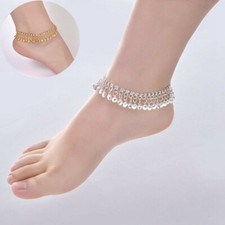 Antique ankle chain gold - ankle,