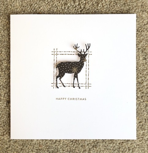 Christmas card handmade - card,