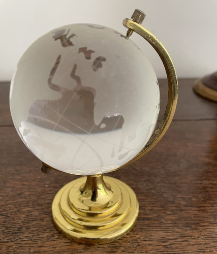 Small clear glass rotating - glass,