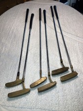 Vintage Brass Putter Golf Club