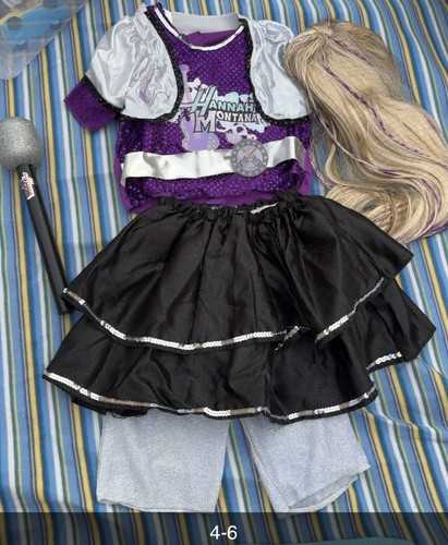 Hannah montana costume - 4-6,