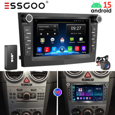 DAB+ Head unit Android 15 Carplay For Vauxhall Corsa 2006-2014 Car Radio Stereo