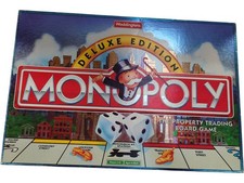 Waddingtons Monopoly Deluxe Edition Property Trading Board Game