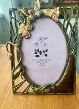 Vintage Shudehill Enamel and Brass 6 x 4” photo frame