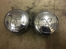 2 X MITSUBISHI SHOGUN PAJERO L200 HUB CAP TRIM  MB816581