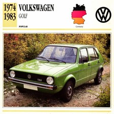 Volkswagen Golf, 1974-1983