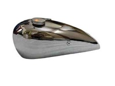 FIT FOR AJS 1930 MODEL R6 350CC CHROME STEEL PETROL TANK