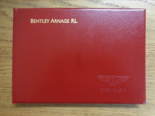 Bentley arnage owners - bentley,