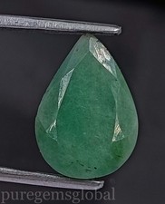 4.55 Ct Natural Green Emerald Pear Cut 16x4mm IGL Certified Gemstone 5ANM