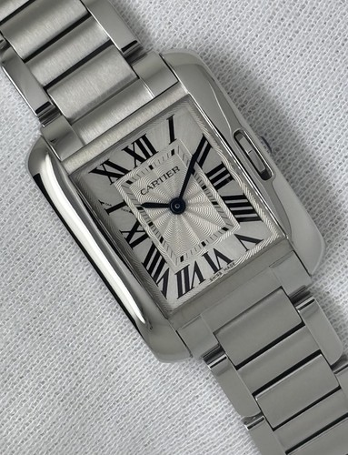Cartier tank anglaise silver - cartier,