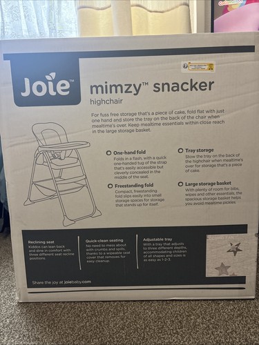 Mothercare high chair joie - high,