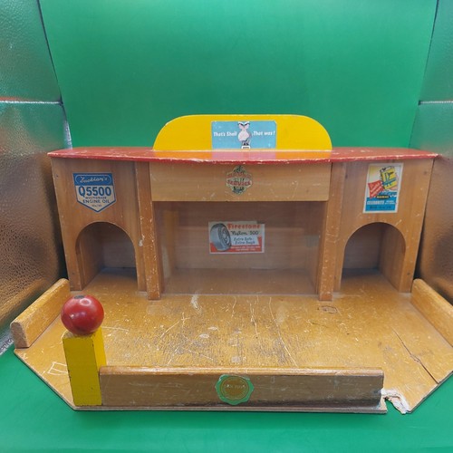 Toy garage 1950s dunlop - toy,