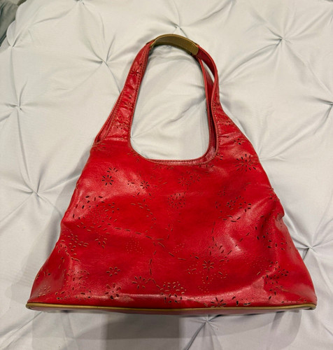 Nine west red - leather, shoulder