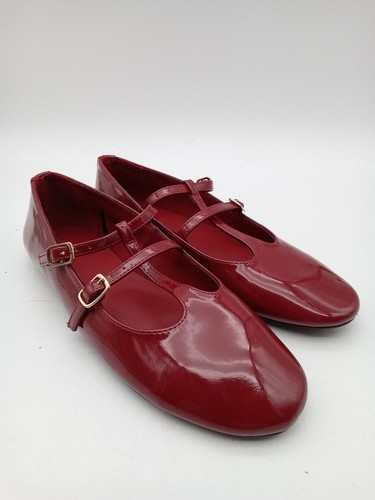 Women shoes red - red, faux