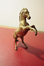 Vintage Solid Brass Rearing Horse figurine