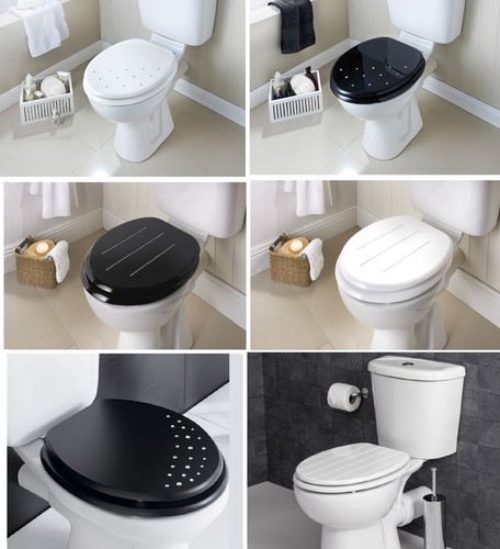 Diamante wooden toilet seats - diamante,
