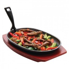 Olympia Cast Iron Oval Sizzler