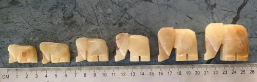 Set hand carved - of, honey