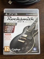 Rocksmith 2014 w/Real Tone Cable Sony PlayStation 3 PS3 Action Music Video Game