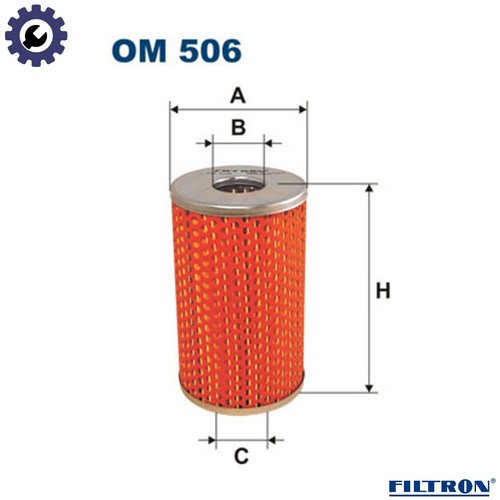 Oil filter 506 - filter, for