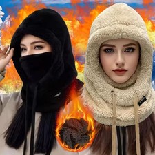 Winter Warm Balaclava Thermal Ski Hood Fleece Face Mask Windproof Cycling Neck