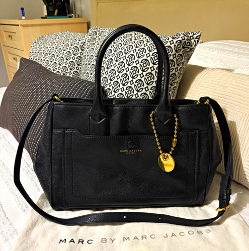 Marc jacobs black pebbled - marc,