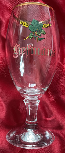 Vintage belgian beer glass - belgian,