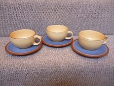 3 X DENBY JUICE  PATTERN TEA