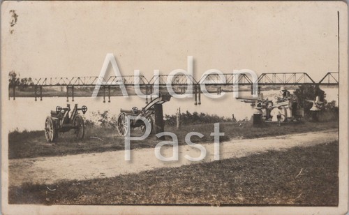 Riverside bridge with horse - with,