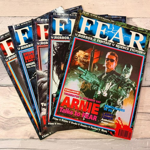 Fear magazine issues 90s - 5,