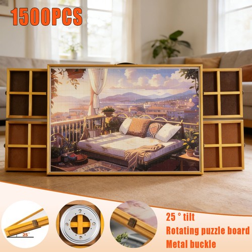 1500pcs rotating jigsaw puzzle - rotating,