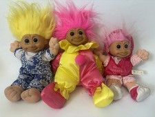 Russ Troll Dolls Vintage x 3