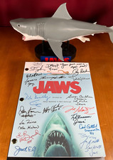 Jaws Script Signed- Autograph