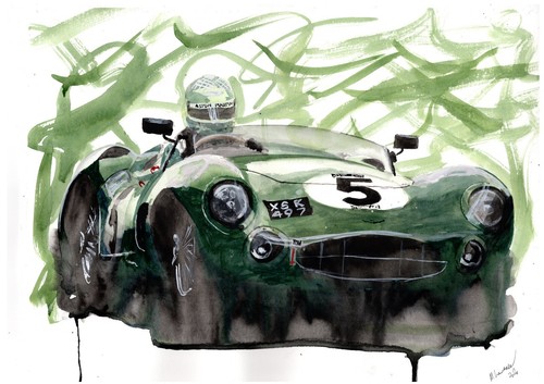 Painting aston martin - painting,