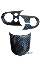 R53 Genuine Carbon Fibre Steering Wheel Spoke Covers For MINI R50 Buttons S JCW
