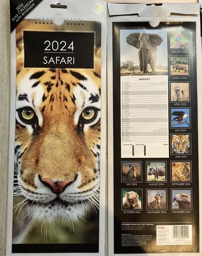 2024 slim calendar planner - slim,