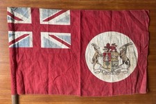 1910-1928 WW1 South Africa Colonial Red Ensign Flag & Pole British Empire Flag