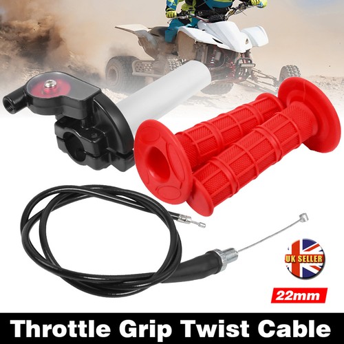22mm red throttle - red,