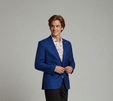 Marc Darcy Royal Blue Check