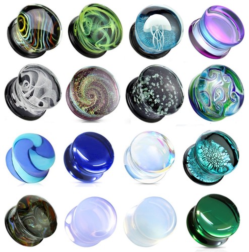 Glass ear plug - ear, tunnel
