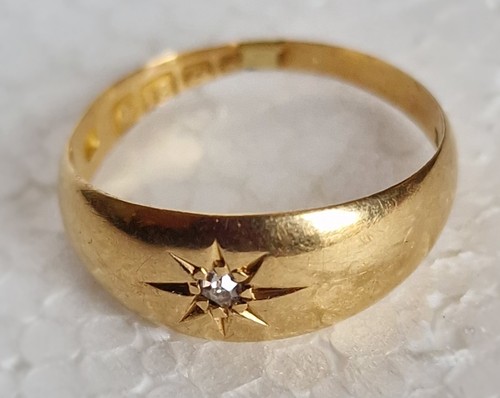 Antique 18ct starburst - antique,